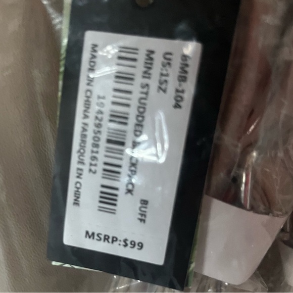 BADGLEY MISCHKA Mini Studded Backpack - Picture 7 of 7